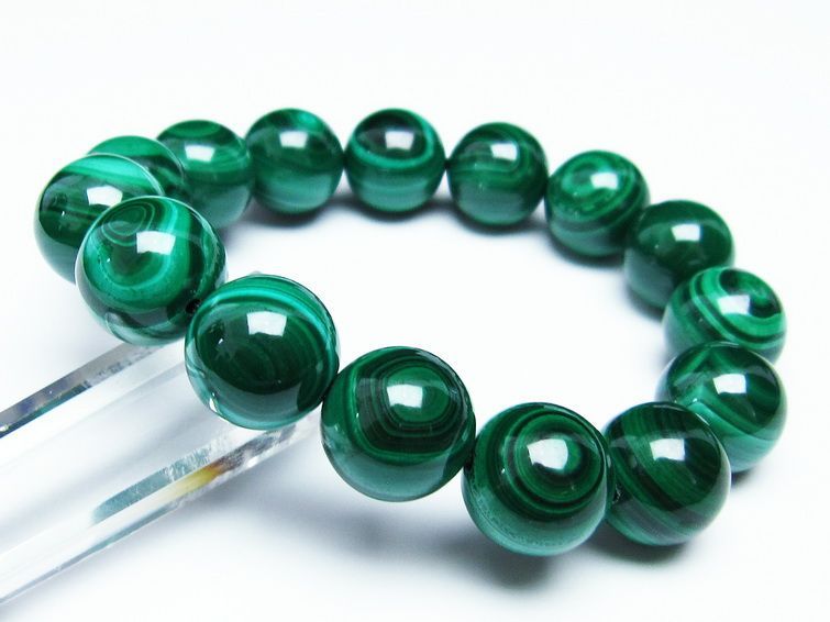 ޥ饫 ֥쥹å 15mm ŷ malachite ʪ  111-29442