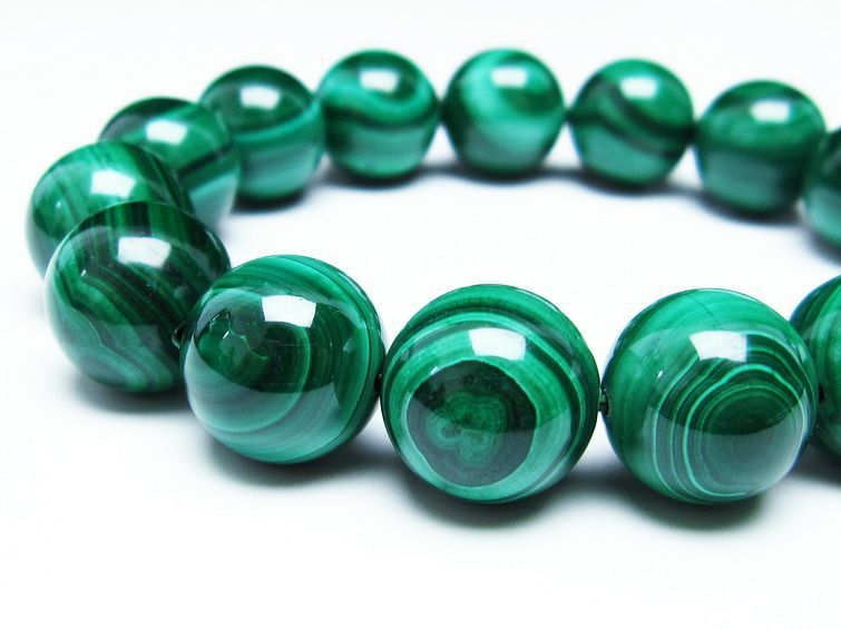 ޥ饫 ֥쥹å 15mm ŷ malachite ʪ  111-29442