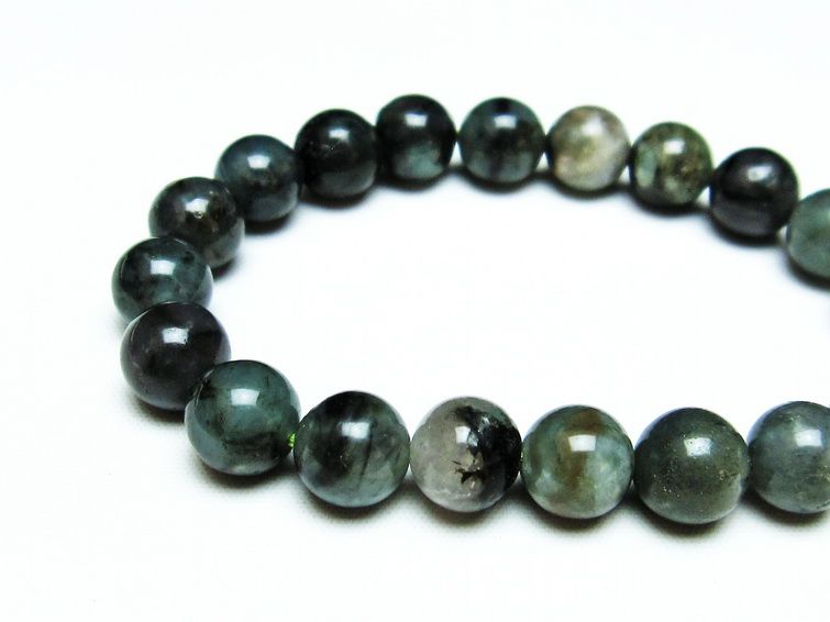  ֥쥹å 10mm Emerald Bracelet ж   ǥ ʪ  [M 1/10] 111-32894