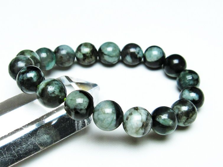  ֥쥹å 11mm Emerald Bracelet ж   ǥ ʪ  [M 1/10] 111-32895