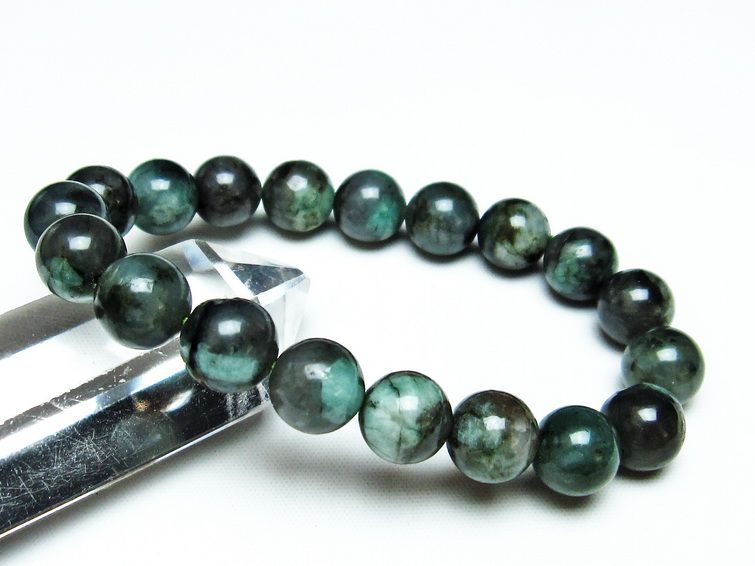  ֥쥹å 11mm Emerald Bracelet ж   ǥ ʪ  [M 1/10] 111-32898