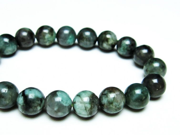  ֥쥹å 11mm Emerald Bracelet ж   ǥ ʪ  [M 1/10] 111-32898