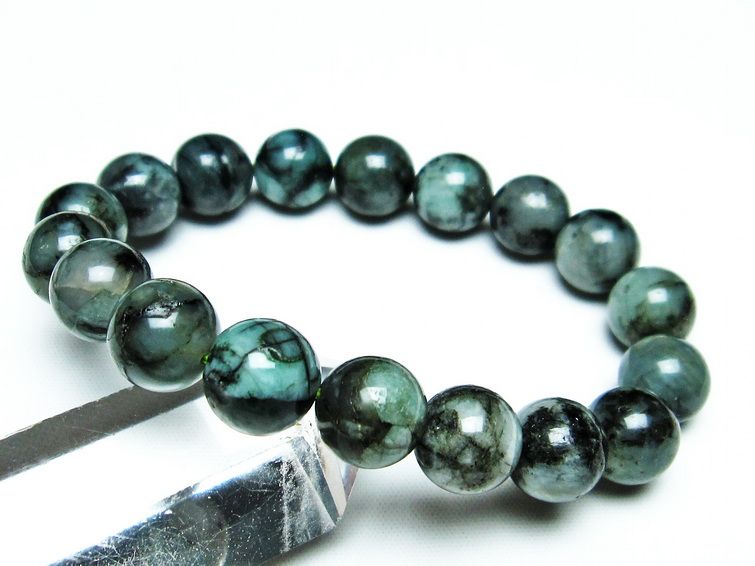  ֥쥹å 12mm Emerald Bracelet ж   ǥ ʪ  [M 1/10] 111-32908