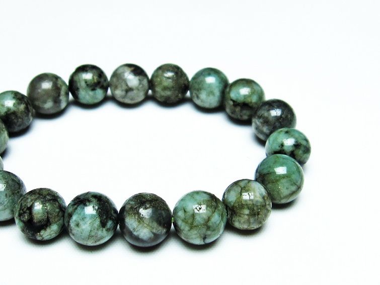  ֥쥹å 11mm Emerald Bracelet ж   ǥ ʪ  [M 1/10] 111-32911