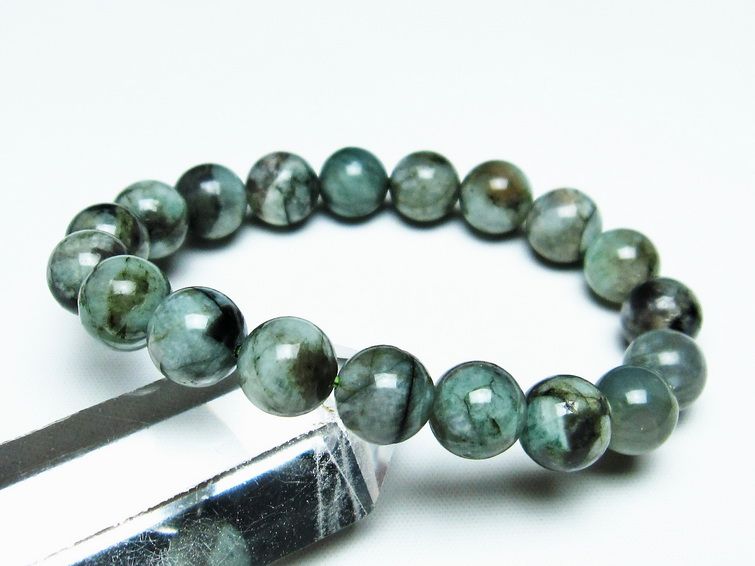  ֥쥹å 11mm Emerald Bracelet ж   ǥ ʪ  [M 1/10] 111-32917