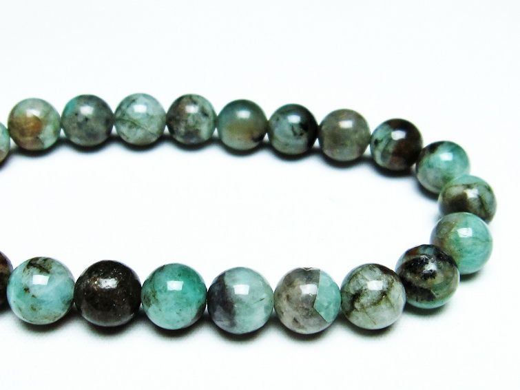  ֥쥹å 9mm Emerald Bracelet ж   ǥ ʪ  [M 1/10] 111-32933