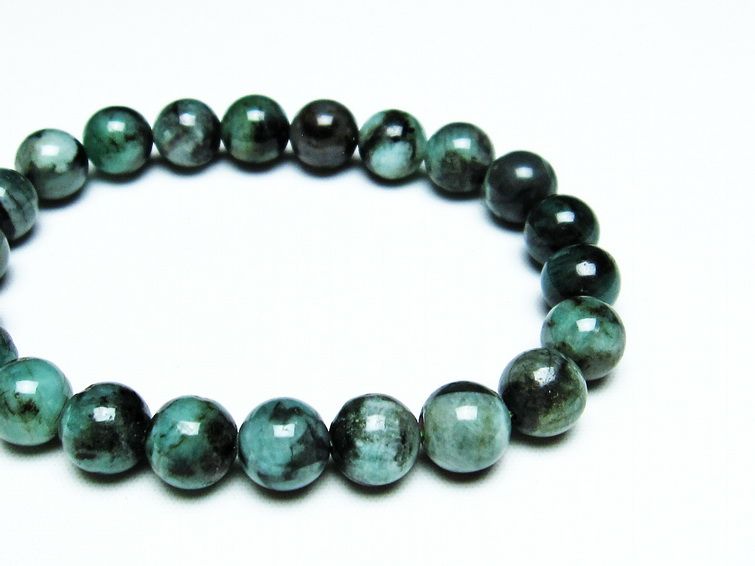  ֥쥹å 9mm Emerald Bracelet ж   ǥ ʪ  [M 1/10] 111-32953