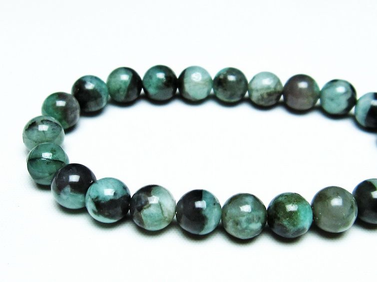  ֥쥹å 9mm Emerald Bracelet ж   ǥ ʪ  [M 1/10] 111-32954