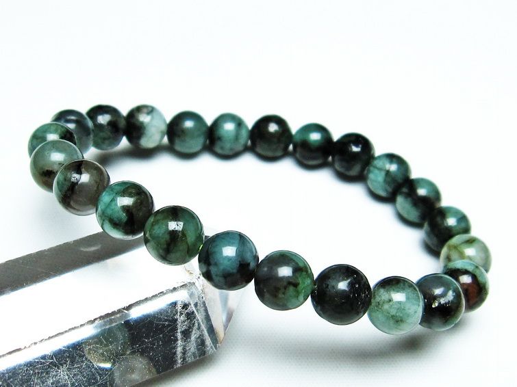  ֥쥹å 9mm Emerald Bracelet ж   ǥ ʪ  [M 1/10] 111-32955