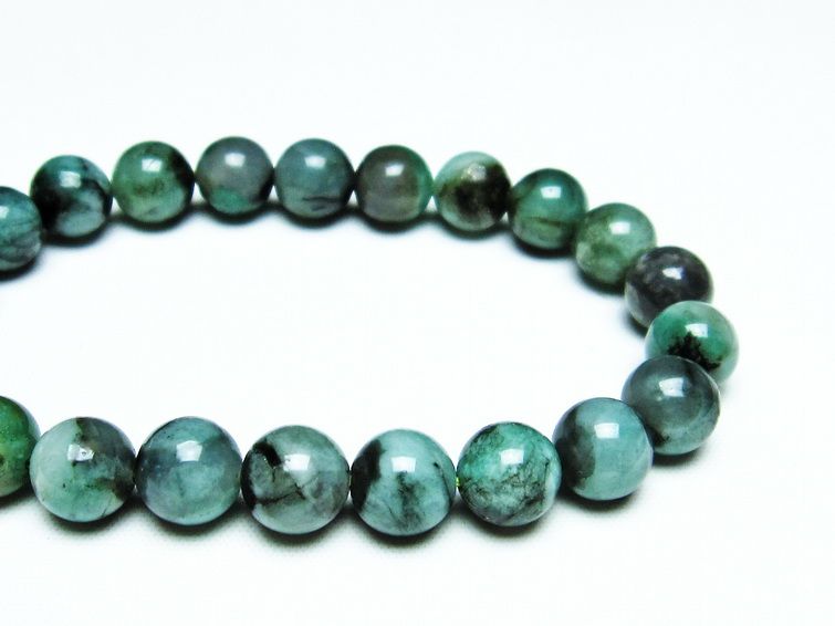  ֥쥹å 9mm Emerald Bracelet ж   ǥ ʪ  [M 1/10] 111-32993