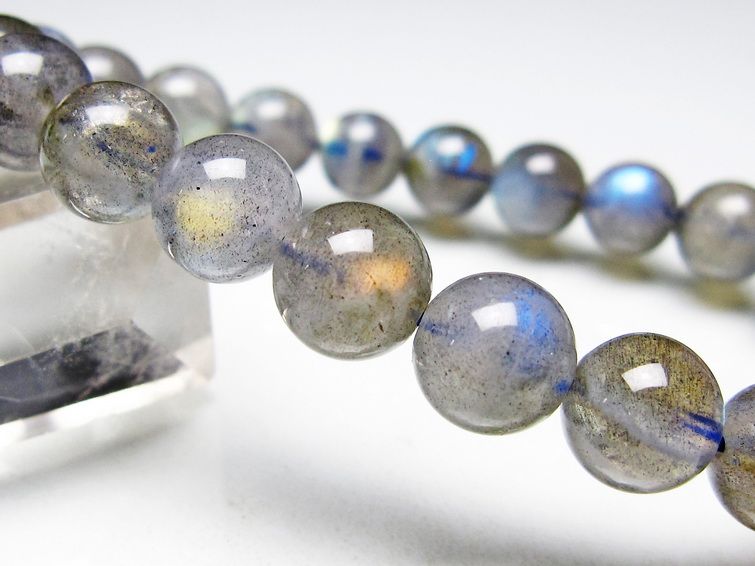 ラブラドライト ブレスレット 9mm 一点物 メール便可 [M便 1/10] 111