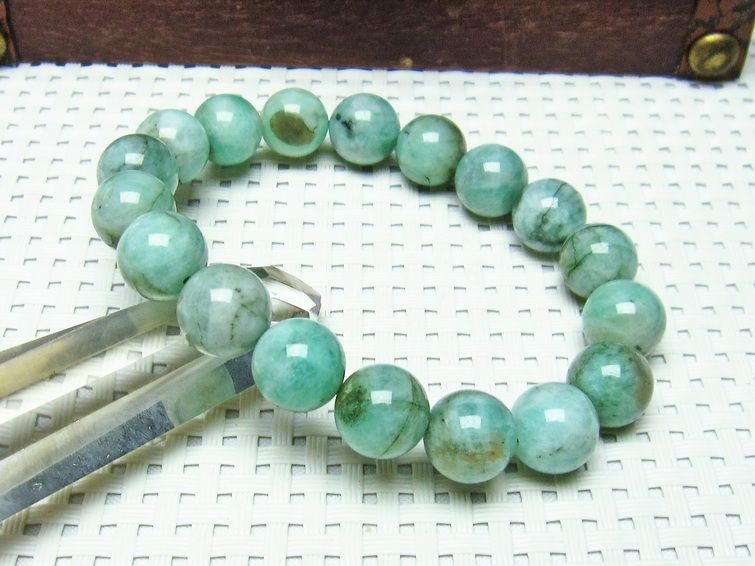  ֥쥹å 11mm Emerald Bracelet ж  ʪ 111-5095