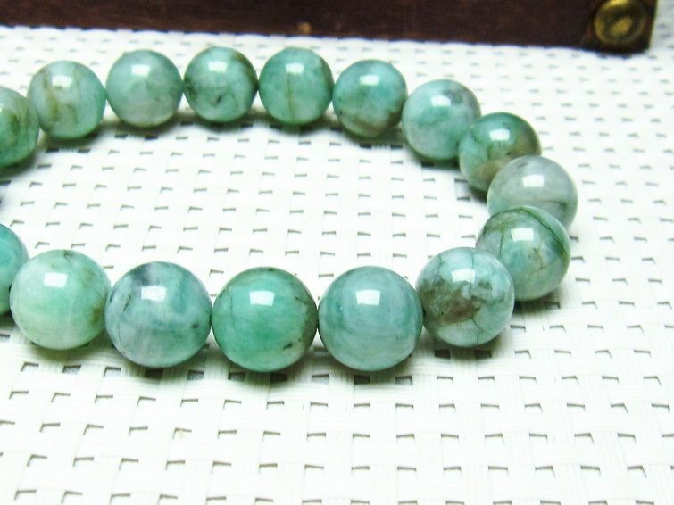  ֥쥹å 11mm Emerald Bracelet ж  ʪ 111-5095