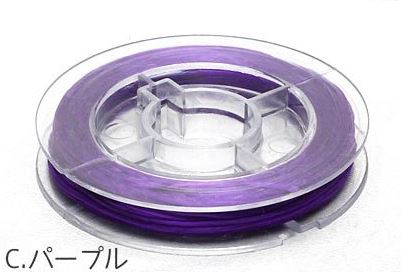 オペロンゴム 選べる6色 替えゴム 訳あり ブレスレット用 水晶の糸 約