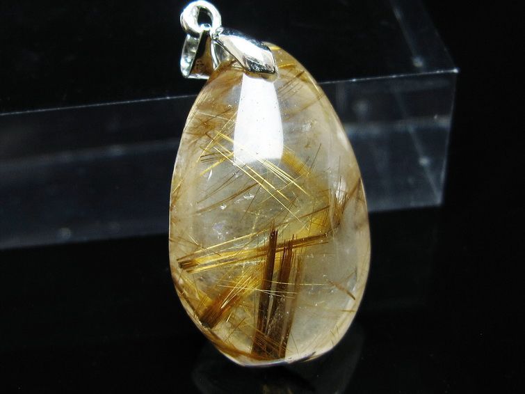 タイチンルチルクォーツ ペンダント ルチルクォーツ ペンダントトップ