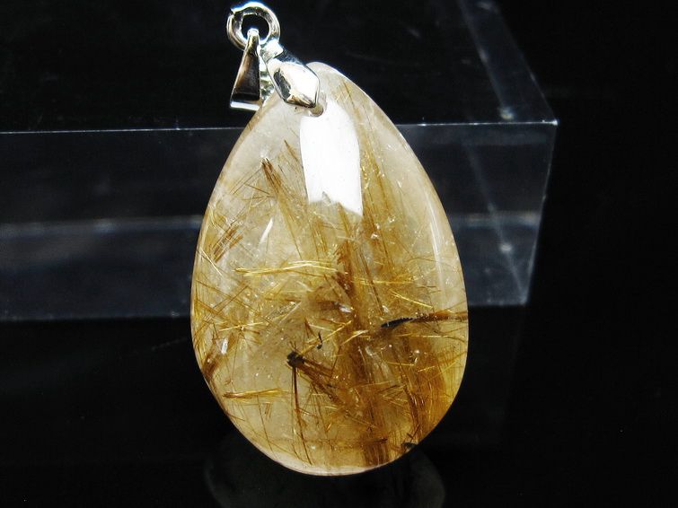 タイチンルチルクォーツ ペンダント ルチルクォーツ ペンダントトップ