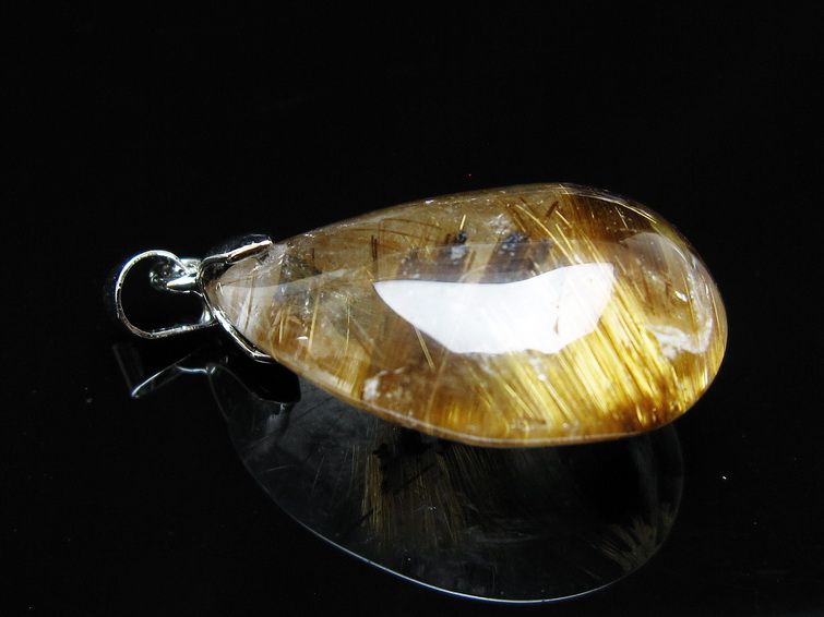 タイチンルチルクォーツ ペンダント ルチルクォーツ ペンダントトップ