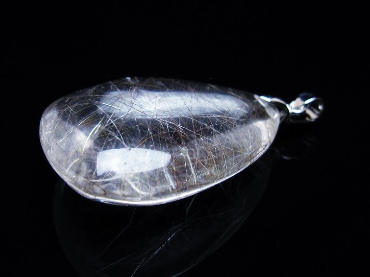 プラチナルチルクォーツペンダント