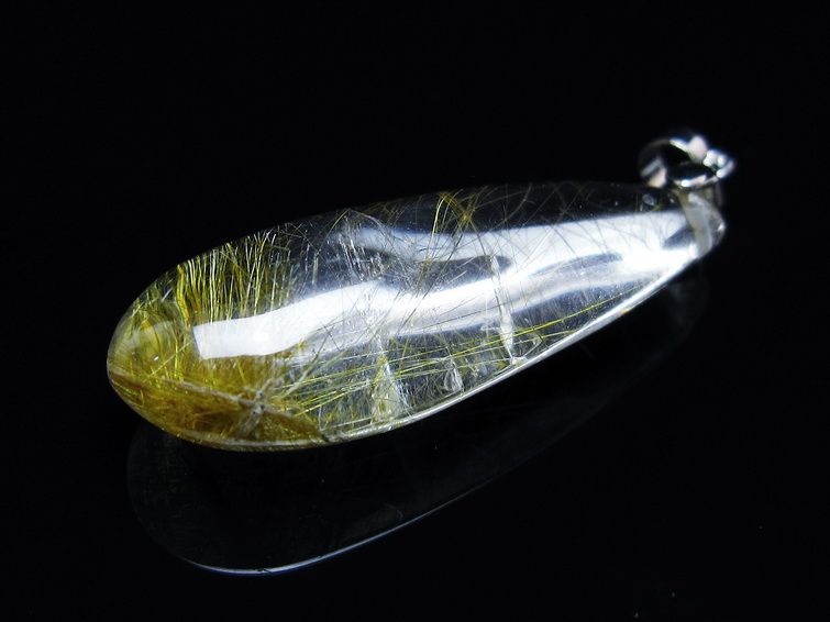 プラチナルチルクォーツペンダント