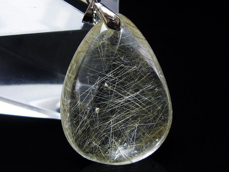 プラチナルチルクォーツペンダント