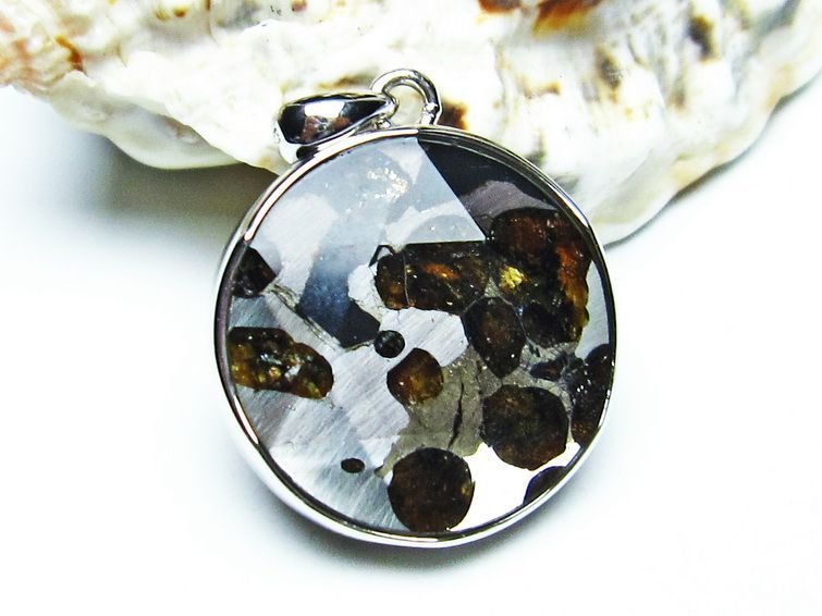 ѥ饵 ڥ ѥȡ ڥȥȥå Pallasite Meteorite  ǥ ꡼  ʪ  112-8953