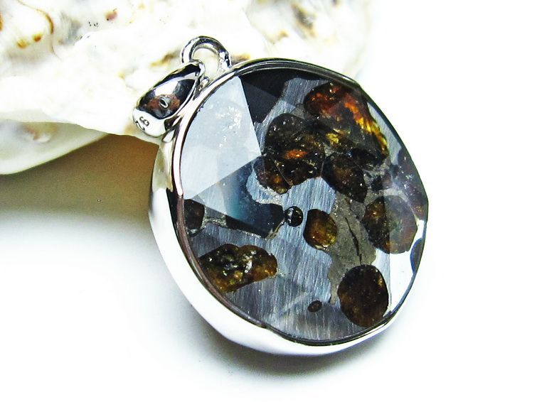 ѥ饵 ڥ ѥȡ ڥȥȥå Pallasite Meteorite  ǥ ꡼  ʪ  112-8953