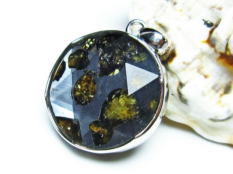 ѥ饵 ڥ ѥȡ ڥȥȥå Pallasite Meteorite  ǥ ꡼  ʪ  112-8957