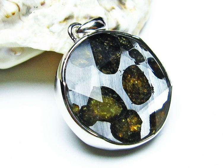 ѥ饵 ڥ ѥȡ ڥȥȥå Pallasite Meteorite  ǥ ꡼  ʪ  112-8957