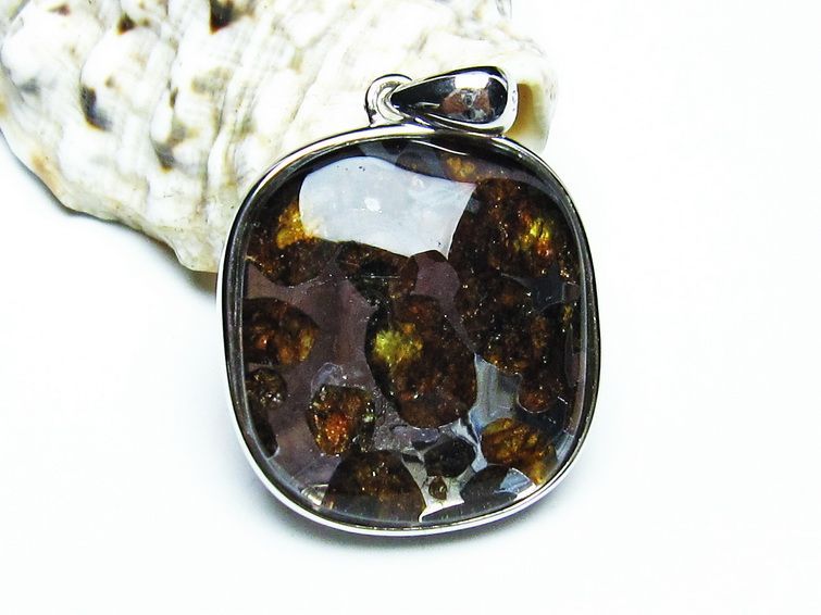 ѥ饵 ڥ ѥȡ ڥȥȥå Pallasite Meteorite  ǥ ꡼ ʪ  112-9012