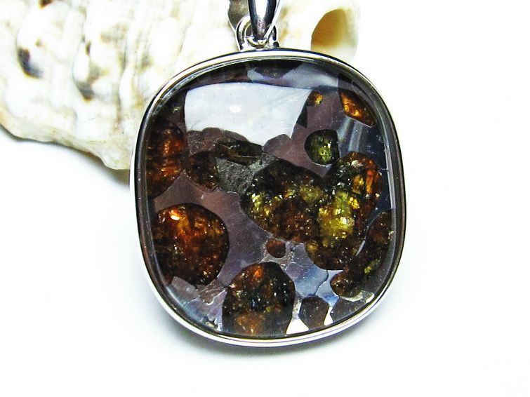 ѥ饵 ڥ ѥȡ ڥȥȥå Pallasite Meteorite  ǥ ꡼ ʪ  112-9014