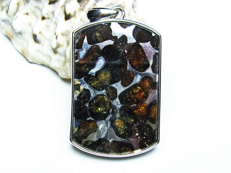 ѥ饵 ڥ ѥȡ ڥȥȥå Pallasite Meteorite  ǥ ꡼ ʪ  112-9045