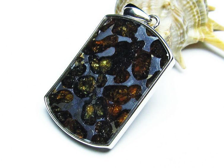 ѥ饵 ڥ ѥȡ ڥȥȥå Pallasite Meteorite  ǥ ꡼ ʪ  112-9045