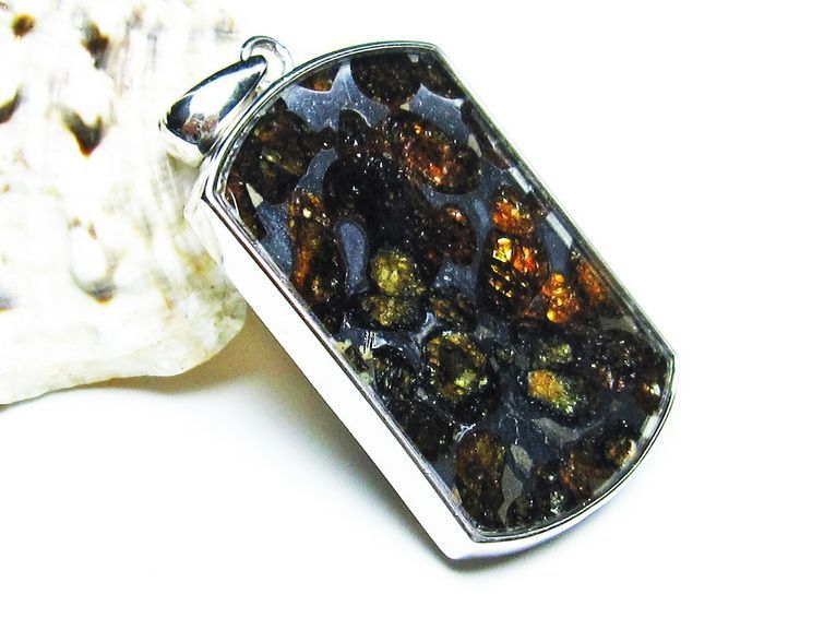 ѥ饵 ڥ ѥȡ ڥȥȥå Pallasite Meteorite  ǥ ꡼ ʪ  112-9045