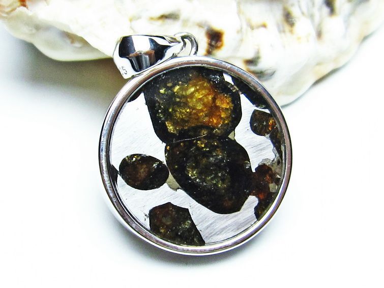 ѥ饵 ڥ ѥȡ ڥȥȥå Pallasite Meteorite  ǥ ꡼ ʪ  112-9220