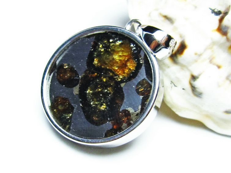 ѥ饵 ڥ ѥȡ ڥȥȥå Pallasite Meteorite  ǥ ꡼ ʪ  112-9220