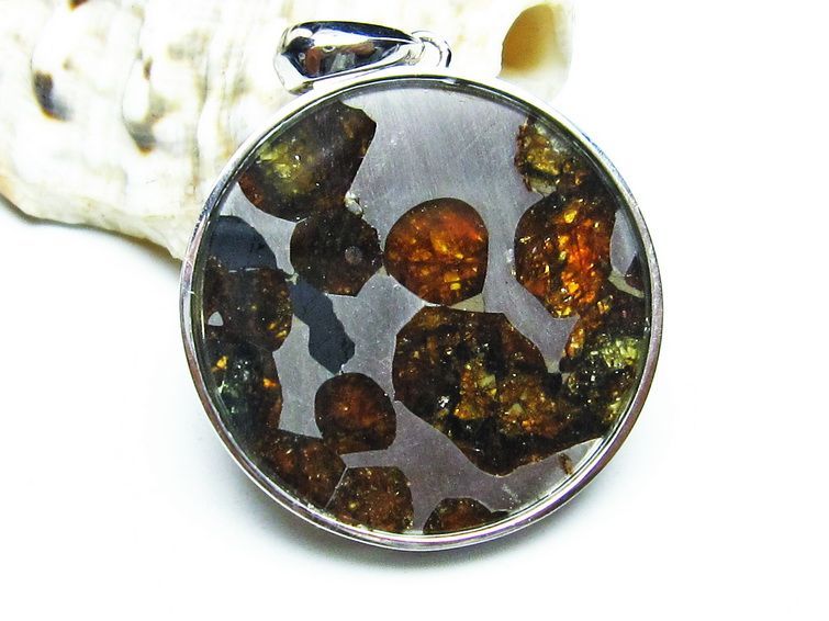 ѥ饵 ڥ ѥȡ ڥȥȥå Pallasite Meteorite  ǥ ꡼ ʪ  112-9257