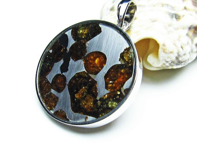 ѥ饵 ڥ ѥȡ ڥȥȥå Pallasite Meteorite  ǥ ꡼ ʪ  112-9257