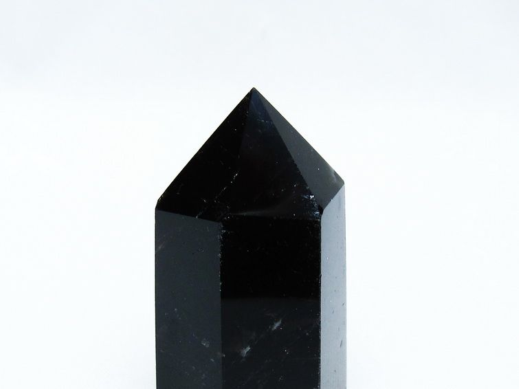 モリオン 六角柱 黒水晶 ポイント 142-10707 : 天然石・パワーストーン