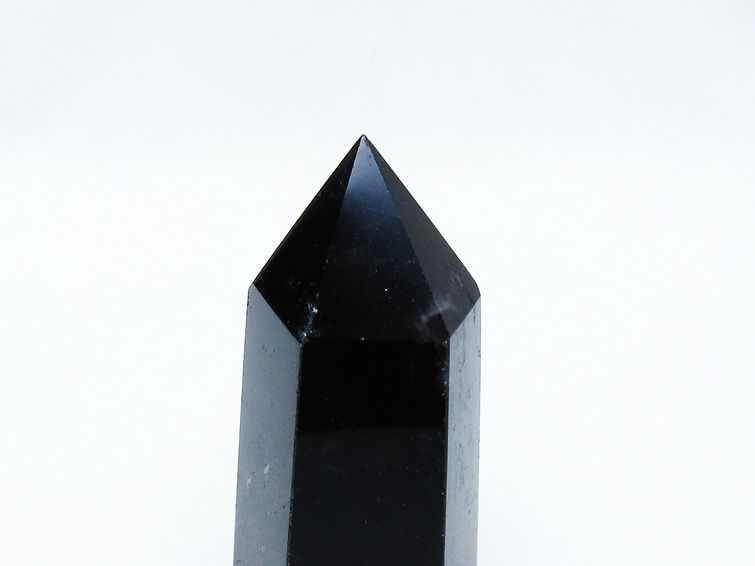 モリオン 六角柱 黒水晶 ポイント 142-10707 : 天然石・パワーストーン