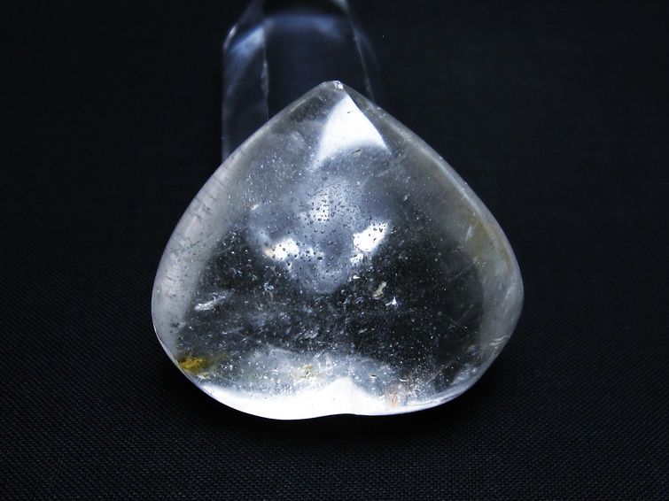 水晶 ハート 置物 一点物 145-1294 : 天然石・パワーストーンの東昇