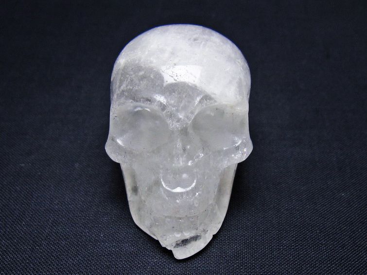 水晶 ドクロ スカル 置物 一点物 145-1747の説明 - 通販 - Yahoo