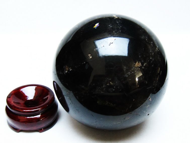 モリオン 黒水晶 丸玉 スフィア 75mm 天然石 パワーストーン morion-se0687is-350x350.jpg