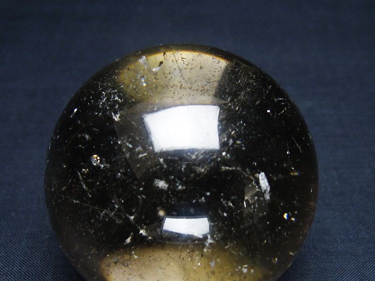 水晶 丸玉 58mm スフィア 置物 水晶玉 一点物 送料無料 151-9081