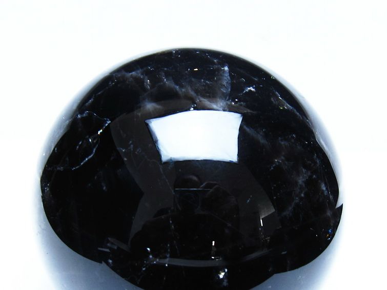 1.8Kg モリオン 黒水晶 丸玉 110mm スフィア 一点物 151-9402 : 天然石