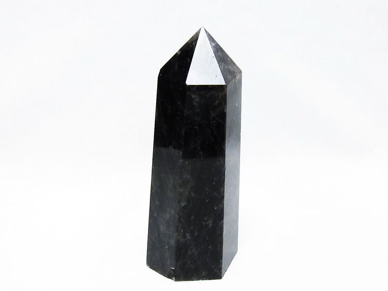 モリオン 黒水晶 六角柱 ポイント 置物 一点物 152-3658の説明 - 通販