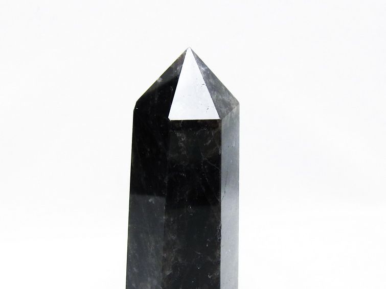 モリオン 黒水晶 六角柱 ポイント 置物 一点物 152-3658の説明 - 通販
