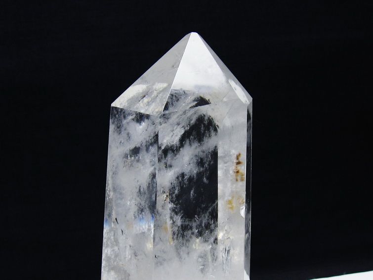 水晶 六角柱 水晶 ポイント 台座付属 一点物 送料無料 152-3768の説明