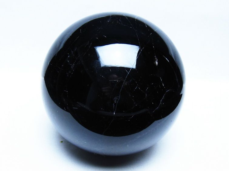 3.6Kg モリオン 黒水晶 丸玉 140mm スフィア 一点物 送料無料 161-943