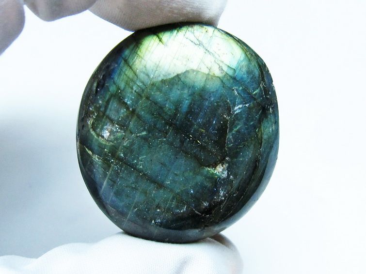 ラブラドライト タンブル 原石 磨き石 一点物 171-4300 : 天然石