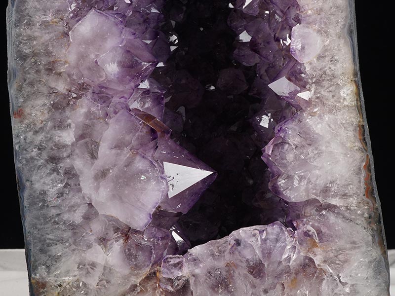 ᥸ȥɡ  27.2Kg ֥饸뻺 ᥸  Amethyst  ڡ 徽 ʪ 174-1514